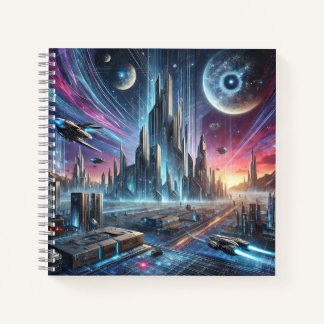 Carnet Futuristic City & Space Civilization