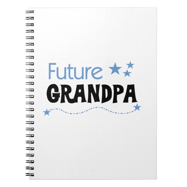 Carnet Futurs tee-shirts et cadeaux grand-pa (Devant)