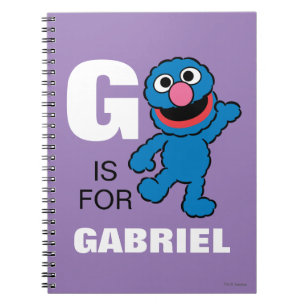 Carnet G est pour Grover   Ajoutez votre nom