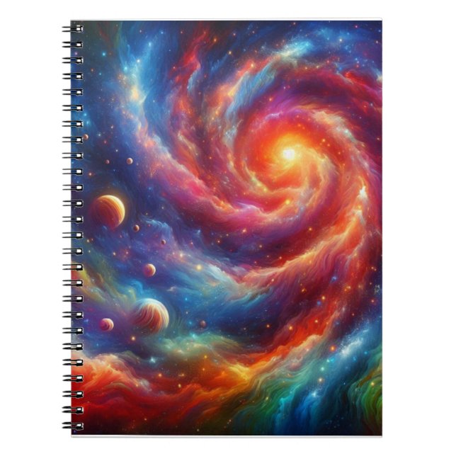 Carnet Galaxie (Devant)