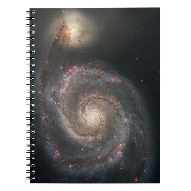 Carnet Galaxie à bulles (espace) (univers) (Messier 51A) (Devant)