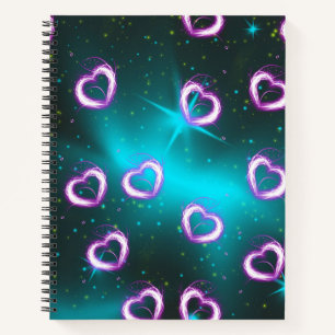 Carnet Galaxie de coeur