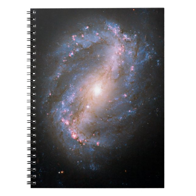 Carnet Galaxie spirale barrée (Devant)