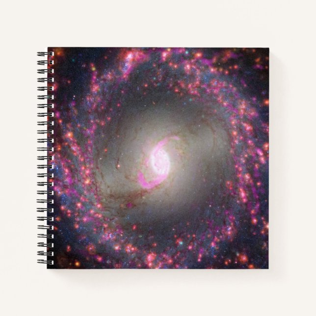 Carnet Galaxie Spirale Ngc 3351. (Devant)