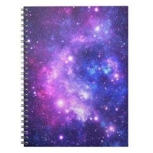 Carnet Galaxy cosmos motif scrapbooking