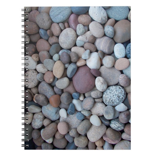 Carnet Galets multicolores (Devant)