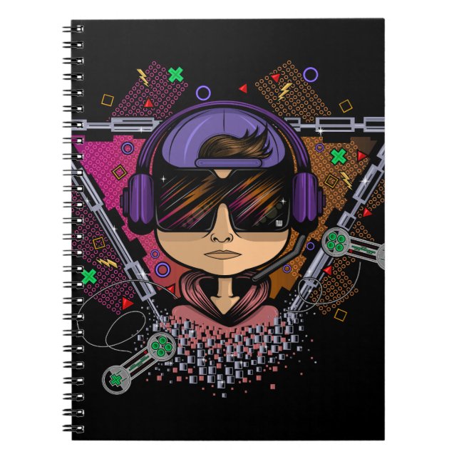 Carnet Gamer Boy (Devant)