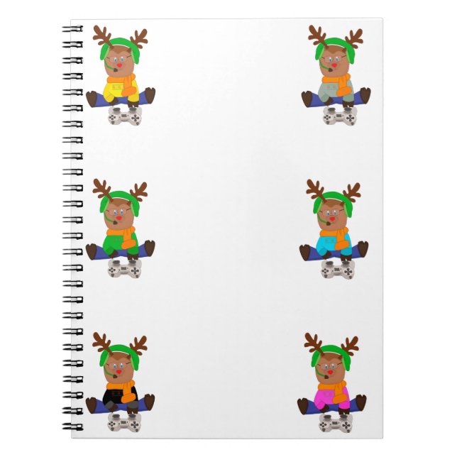 Carnet Gamer Reindeer (Devant)
