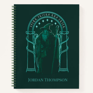 Carnet GANDALF™ "Parle Ami Et Entre" Portes de Durin