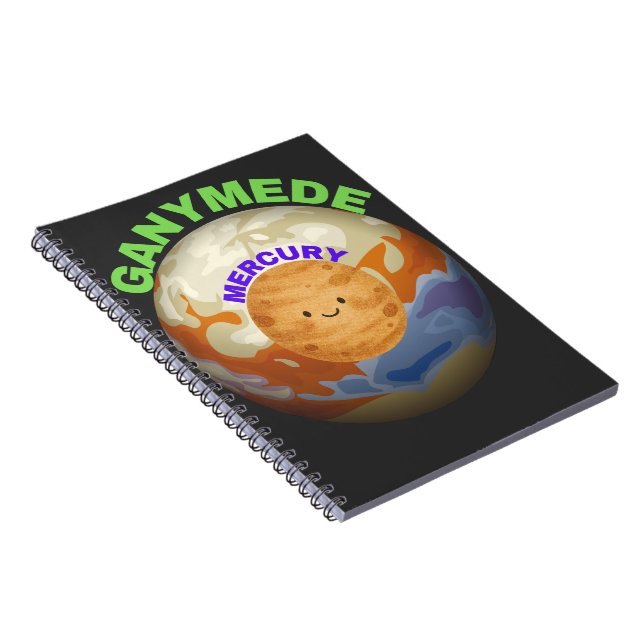 Carnet Ganymede vs Mercury | Space Science  (Côté Droit)