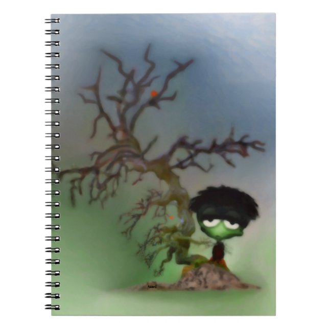 Carnet Garçon de bonsaïs (Devant)