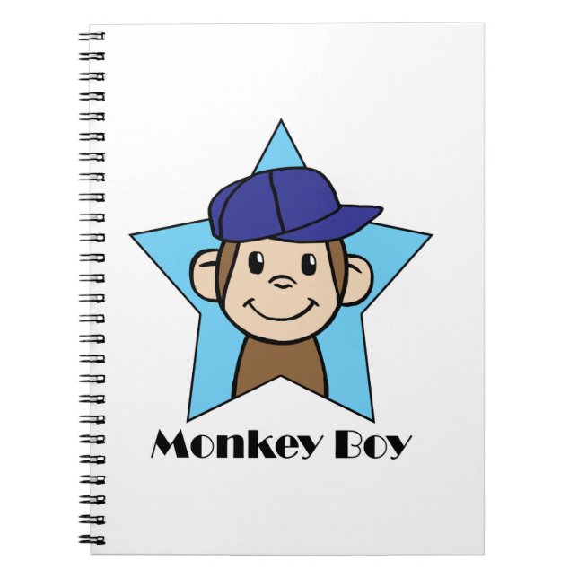 Carnet Garçon de singe (Devant)