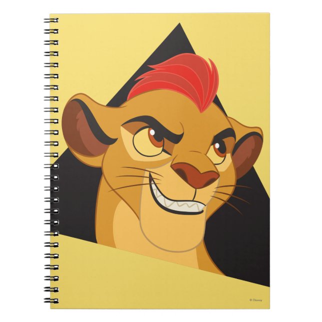 Carnet Garde-lions | Kion Character Art (Devant)