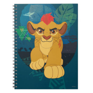 Carnet Garde-lions Kion Safari graphique