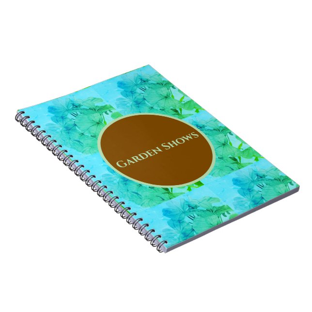 Carnet Garden Shows Spiral Notebook (Côté Droit)