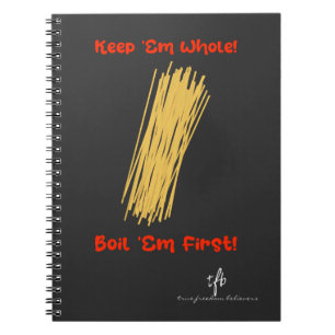 Carnet Garder les spaghetti entiers et les faire bouillir