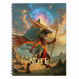 Carnet Gardien de la Porte Céleste – Anubis