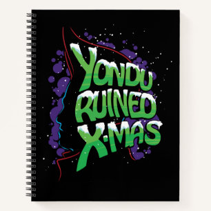 Carnet Gardiens de Galaxy Holiday Yondu X-Mas
