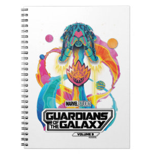 Carnet Gardiens de la Galaxie Graphiques de décollage de 