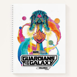 Carnet Gardiens de la Galaxie Graphiques de décollage de 
