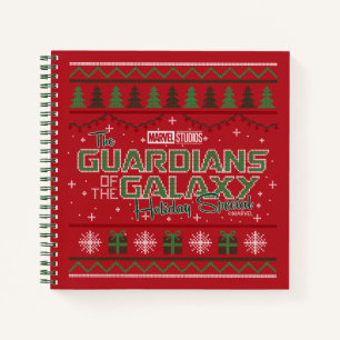 Carnet Gardiens de la Galaxy Holiday Cross Stitch
