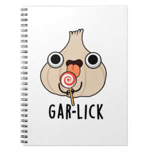 Carnet Garlick Funny Garlic Herb Pun