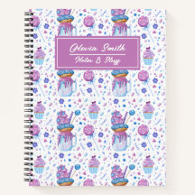 Gâteau et Sucette Fun Blue et Violet