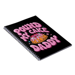 Carnet Gâteau Inapproprié Frappe Mon Papa Embarrassant
