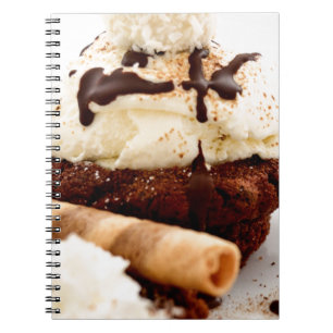Carnet Gâteau Sucré Dessert Fête Douche au Chocolat Artis