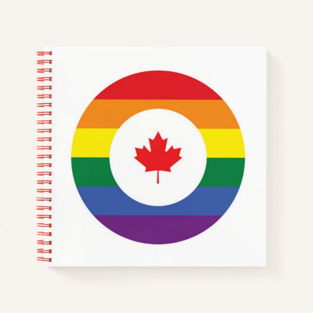 Carnet Gay pride du Canada (Devant)