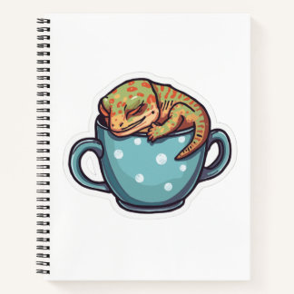 Carnet Gecko endormi