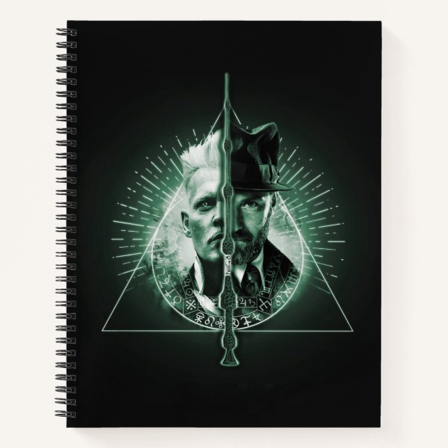 Carnet GELLERT GRINDELWALD™ contre Dumbledore (Devant)