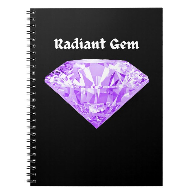 Carnet Gem rayonnant (Devant)