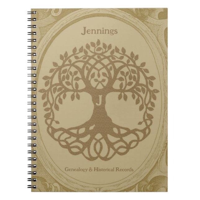 Carnet Généalogie Famille Arbre Nom Ancêtres Records Beig (Devant)