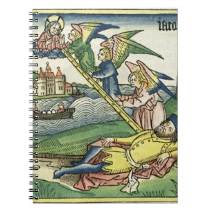 Carnet Genèse 28 l'échelle de 10 Jacob, de 'Nuremberg