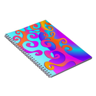 Carnet génial de trio d'arbre
