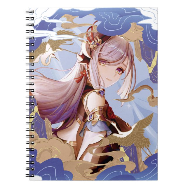 Carnet Genshin Impact Shenhe (Devant)