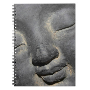 Carnet Gentle Buddha Face Stone Sculpture