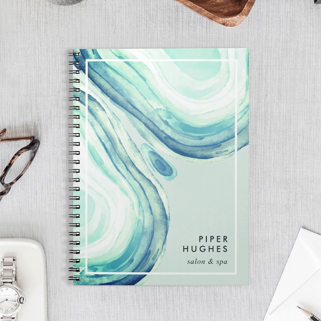 Carnet Géode Seaglass (Créateur téléchargé)