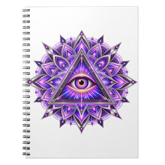 Carnet Géométrie d'Orchidée Œil