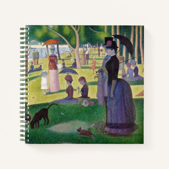 Carnet Georges Seurat - Un dimanche sur La Grande Jatte (Devant)