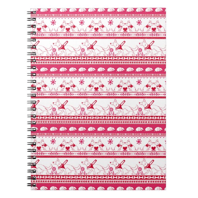 Carnet German Shepherd Guide Dog Tale Plain Notebook (Devant)