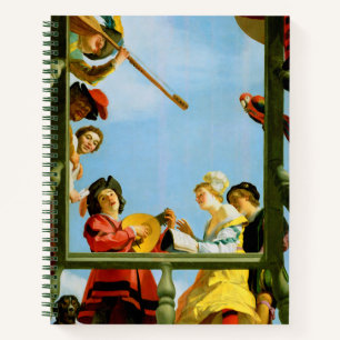 Carnet Gerrit Van Honthorst Groupe Musical Balcon Art