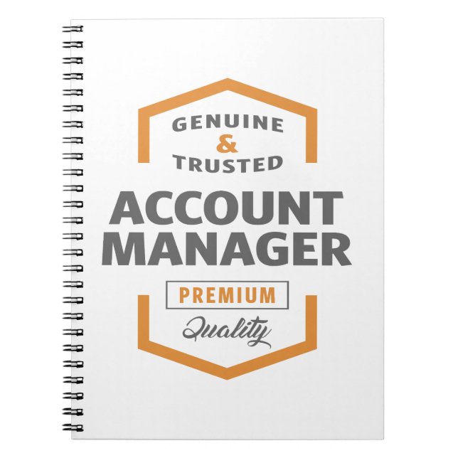 Carnet Gestionnaire de comptes (Devant)