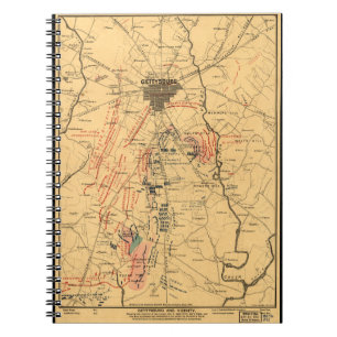 Carnet Gettysburg et troupe de proximité place le 3