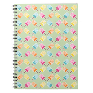 Carnet Ghiacciolo - Colorful Popsicle Motif