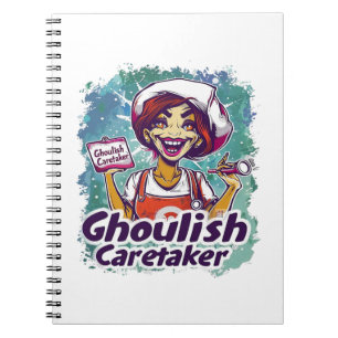 Carnet Ghoulish Infirmière soignante
