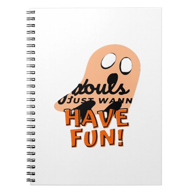 Carnet Ghouls Veut Juste Avoir Une Citation De Slogan Amu (Devant)