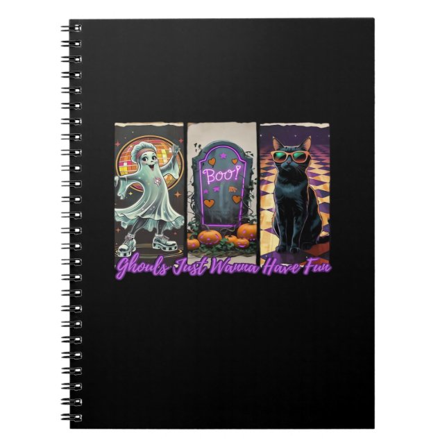 Carnet Ghouls Veux Juste Avoir Un Style De Fente Amusant (Devant)