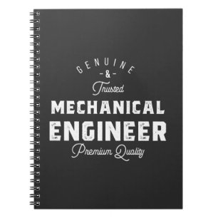 Carnet Gift for Mechanical Engineer